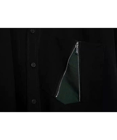Back Zip Shirt